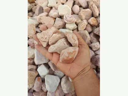 Pembe Dolomit Taş ( Tamburlu Çakıl )