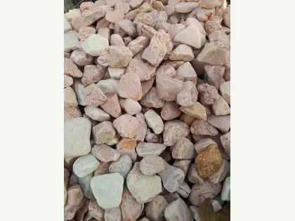 Pembe Dolomit Taş ( Tamburlu Çakıl ) küçük görsel 2